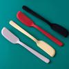 Silicone Spatula Food Grade Heat Resistant Ergonomic Long Handle Bread Toast Butter Cheese Dessert Jam Cream Spreader Tool Kitchen Gadgets