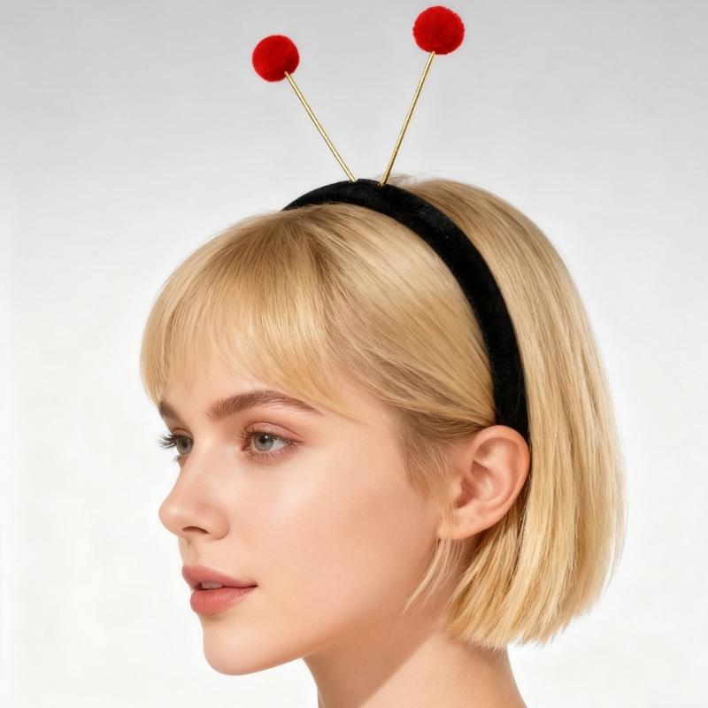 Fascia per Capelli Anime Accessori Cosplay Ape Bestia Cerchio per Capelli Api Styling Capelli per Con Fascia per Capelli Api Animali Carnevali