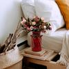 Rustic Milk Can Decor Shabby Chic Vase Farmhouse Vase Decorative Metal Jug Pitcher Vase for Wedding Home Living Room Bathroom Dining Table Desk