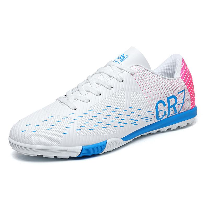 Collaborative Football Shoes Color Block Streamlined Design Stable Support Sports Shoes for Football Games