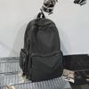 School bag female junior high school student high school student college student simple versatile large capacity backpack travel backpack