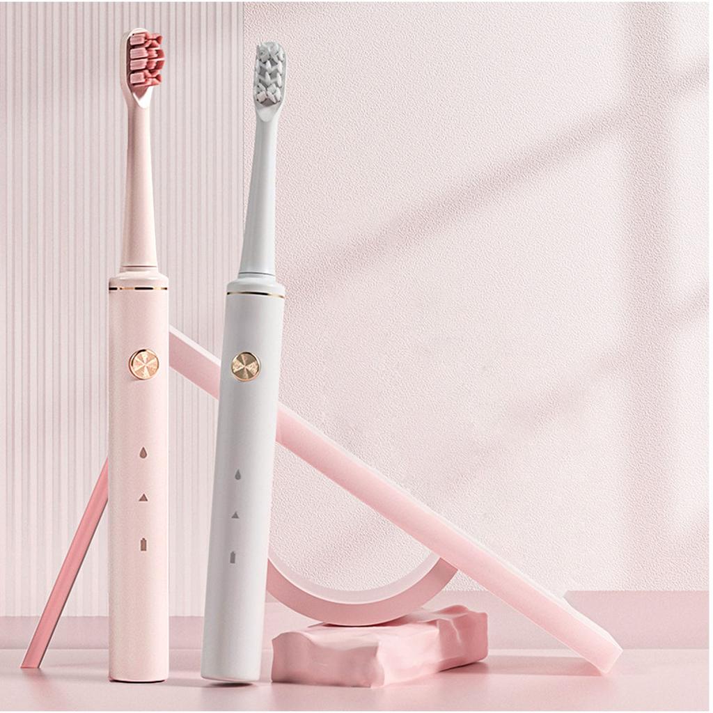 Electric Power Toothbrush USB Charging Soft   Adult Toothbrush Teeth Cleaning Brush 2 Gears Adjustment