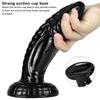 Big Black Dildo for Anal Plug Women Sex Toy for  Slave Suction Penis Realistic Chastity Adult Fisting