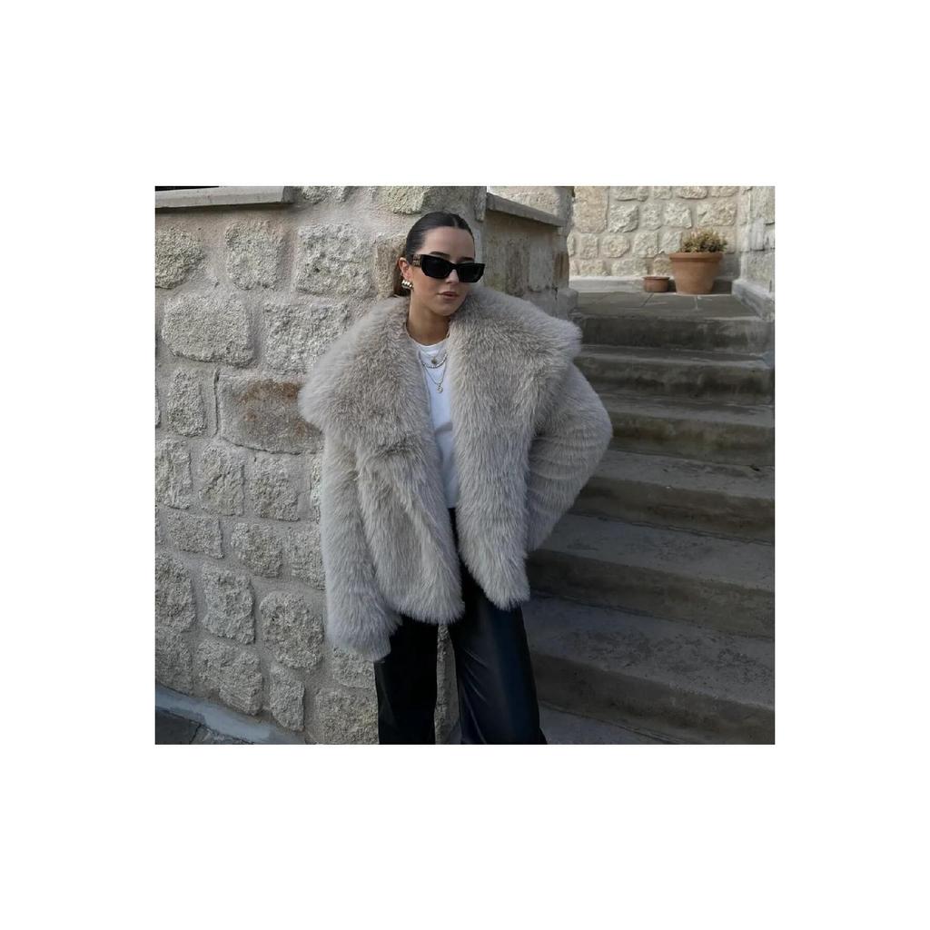 Premium Faux Lolita Fur Coat