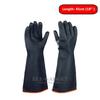 14"-22" Strapazierfähige Chemikalienbeständige Gummi-Schrubbhandschuhe Latex-Finger Gummi Säureölbeständig Latex Industrie-Arbeitshandschuhe