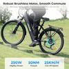 Foride Roamer 1 E-bike with 468Wh Embedded Removable Battery and Shimano 7-Speed Gears