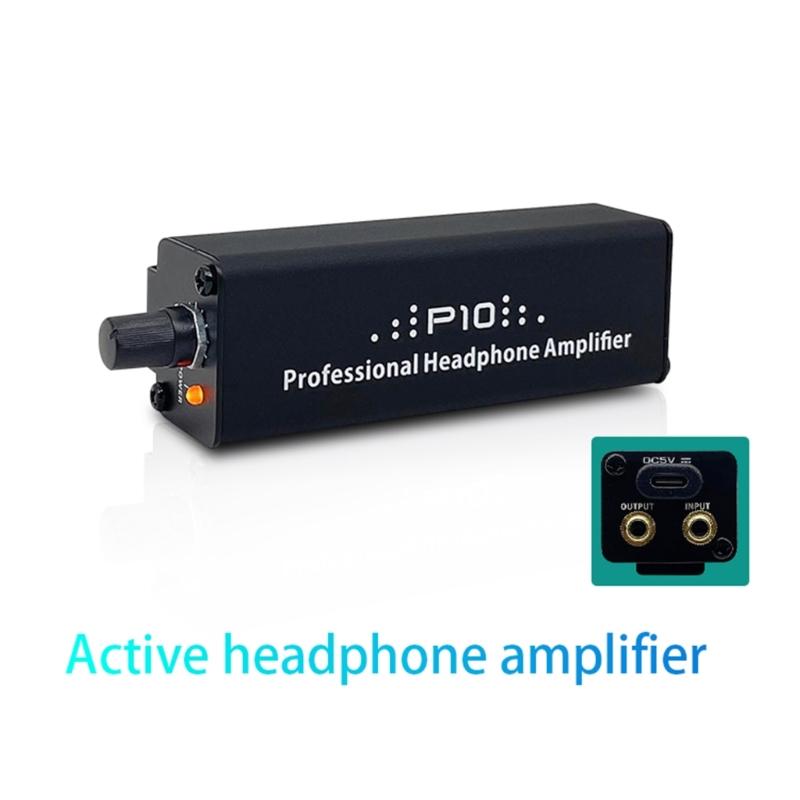 Small Headphone Amplifiers with Stereo Sound, Volumes Control And Long Batteries Life for Keyboardists and Guitarists