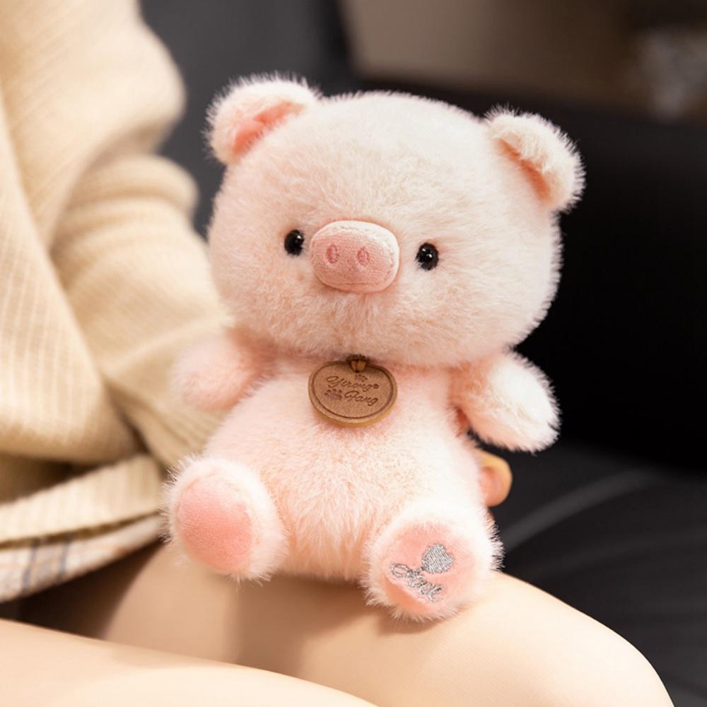 Mini Lovely Animal Series Plush Toy Cute Sitting Animals Red Panda Elephant Soft Capybara Doll Desk Ornament