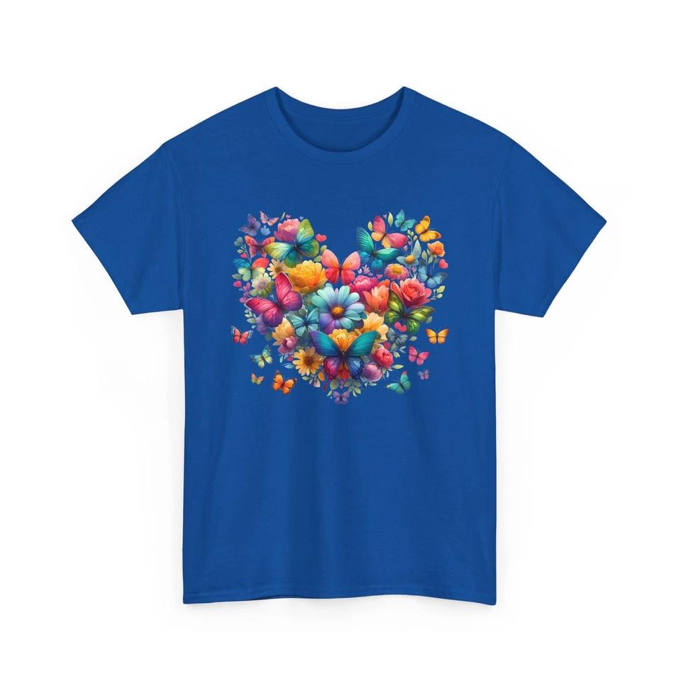Spring Break T-Shirt | Relaxing Vibes & Floral Beauty Tee | Butterfly Shirt 2 2XL