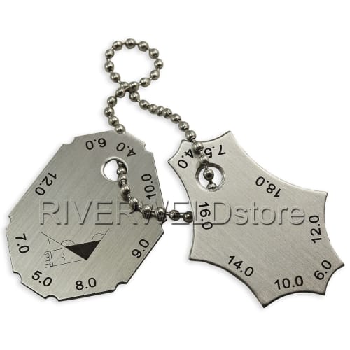 RIVERWELD Welding Gauge Two-Piece Gauge