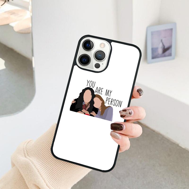 Greys Anatomy TV Show You are my person Phone Case For iPhone 17 Air 16 15 14 11 12 13 Pro MAX Plus coque Cover
