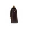 COACH Hutton Leather Crossbody Bags Small Women's Brown Black Multicolor 92308-B4PVR