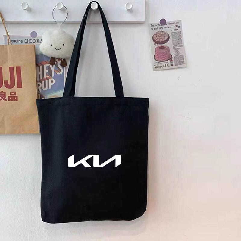 PZLX1 Mode Canvas Tasche Einzelne Schulter Handgehaltene Einkaufstasche Tragetasche Für KIA K3 K5 Sportage Picanto Rio Ceed Optima Sorento Cerato