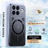 For Xiaomi POCO F8 Ultra Case Hard PC Heat Dissipation Slim Magnetic Protective Back Cover Case For POCO F8 F7 F6Pro Phone Shell