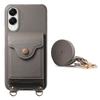 Für Samsung Galaxy A57 5G Lederhülle Portemonnaie Ständer Handyhülle mit Armband