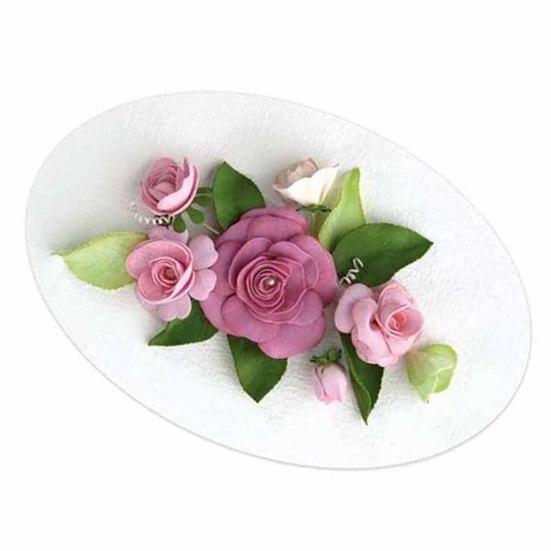 1 Set Cutting Dies Pretty Reusable Flower Pattern Delicate Metal Cutting