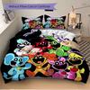 Critters Party Print 3Pcs Bedding Setduvet Cover With 2 Bedropillowcase Home Birthday Gift