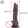 Realistic Dildo with Powerful Suction Cup Flexible G-spot Penis Toy Curved Shaft and Ball for Adults 18