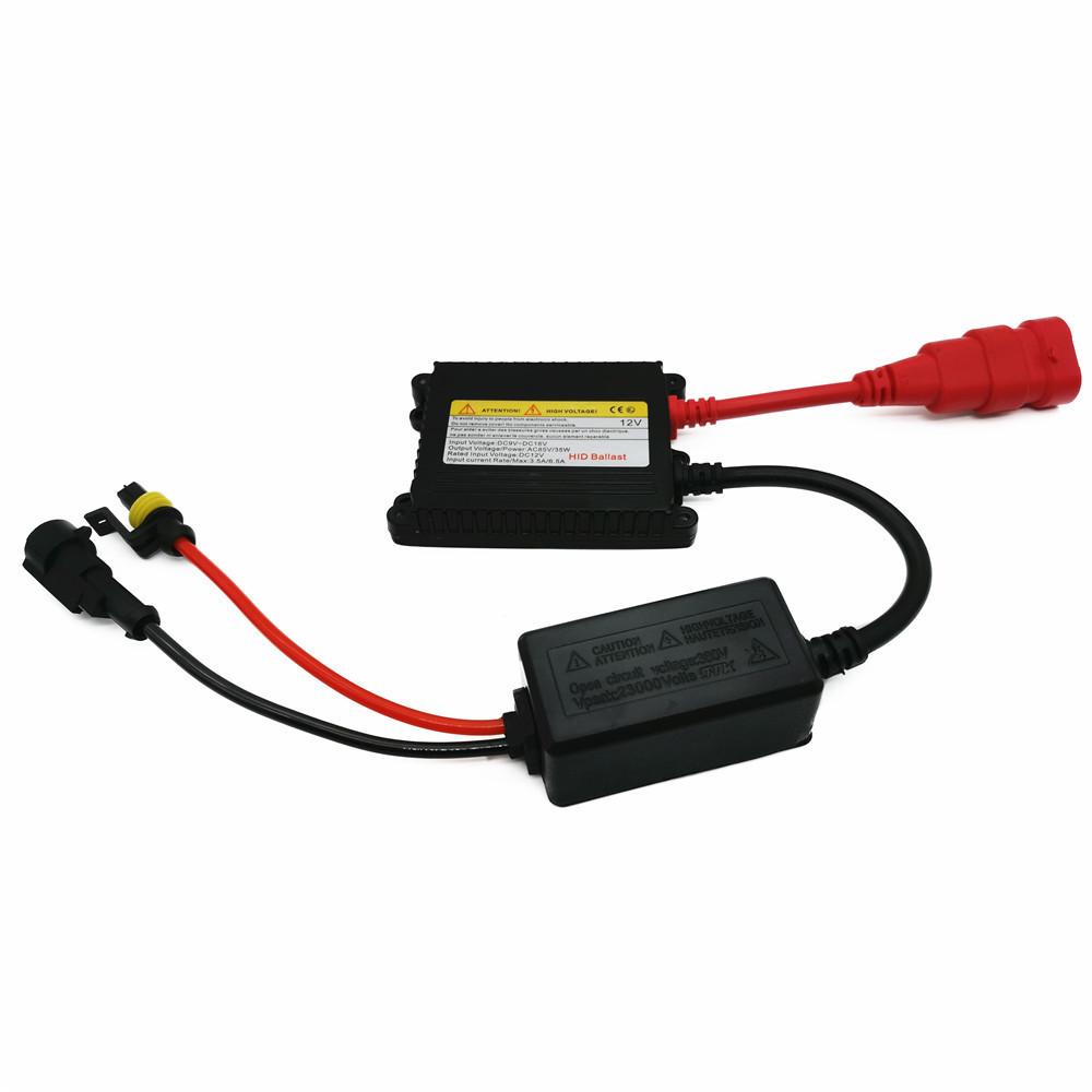 35W/55W Car DC HID Headlight 12V Xenon H1 H3 H4 H7 H8 H9 H11 9005 9006 Headlamp Light Bulb Ignition Block Ballast Replacement