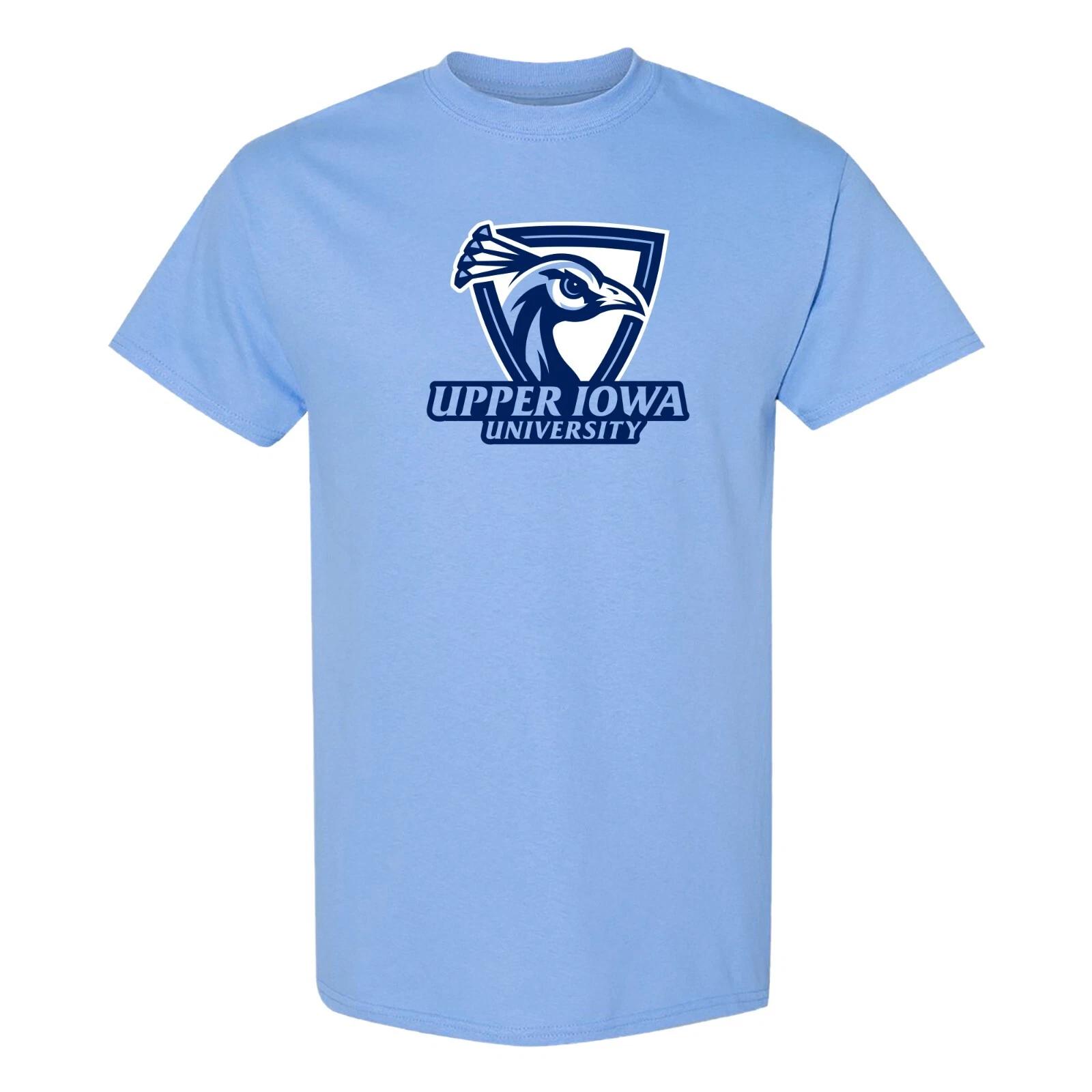 Upper Iowa Secondary Logo T-Shirt - C Blue 2XL