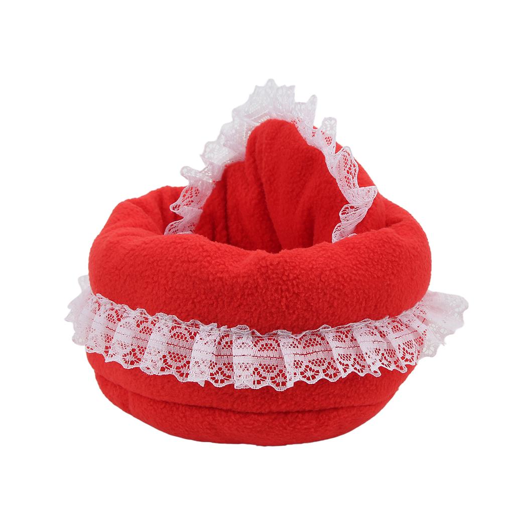 Guinea Pig Beds Hamster Comfortable Warm Soft Nesting Bed for Gerbils Guinea Pigs Hamsters