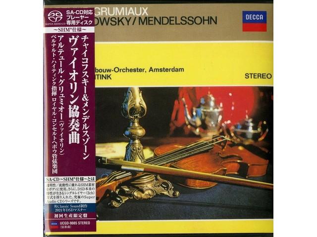 

[SHM-SACD] Tchaikovsky/Mendelssohn Concertos Limited Edition Grumiaux UCGD-9085