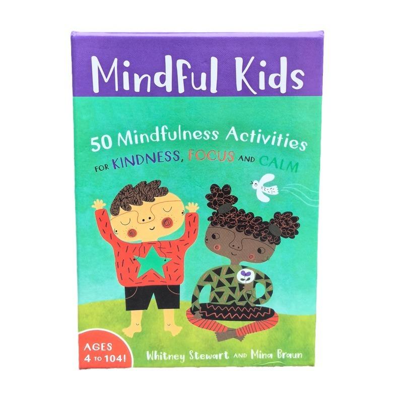 Mindful Kids 50 Mindfulness Activities for Kindness Card Board Game