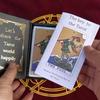 Holographic Gold Foil Rider Tarot Deck - 78 Cards PET Plastic, Waterproof & Scratch-Resistant, with Paper Guidebook 12*7cm