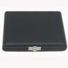 Soprano/Alto Saxophone Reed Case Clarinet Reed Case for 6pcs Reeds Internal Glass Pane Black