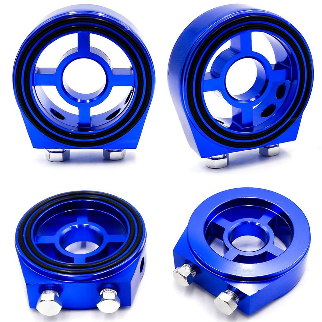 Adaptateur Sandwich pour Refroidisseur de Filtre à Huile M20*1.5 et 3/4-16 Kit Adaptateur Universel pour Capteur de Pression et Température d'Huile Avec Connecteurs
