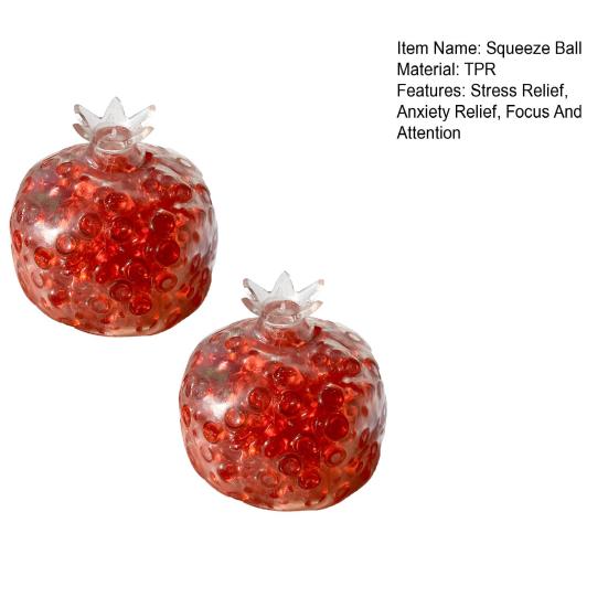 Handmade Stress Relief Balls for Hands Pinch Toy with Noisy Sound Comfortable Touch Stress Management Fidget Toy Funny Gift for Women Men