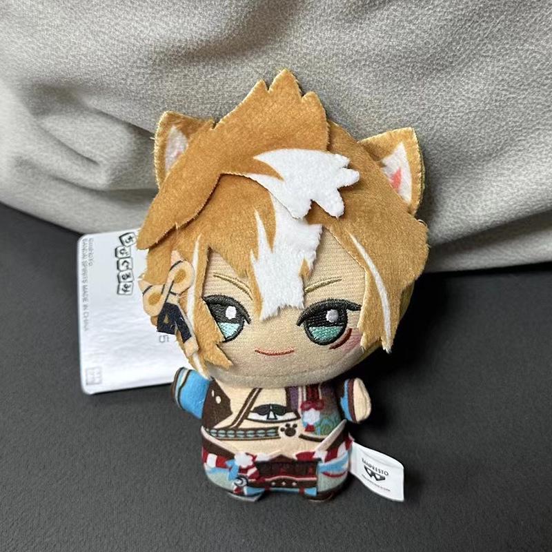 Genshin Impact Chibi Tartaglia Plush Pendant Keychain Ornament