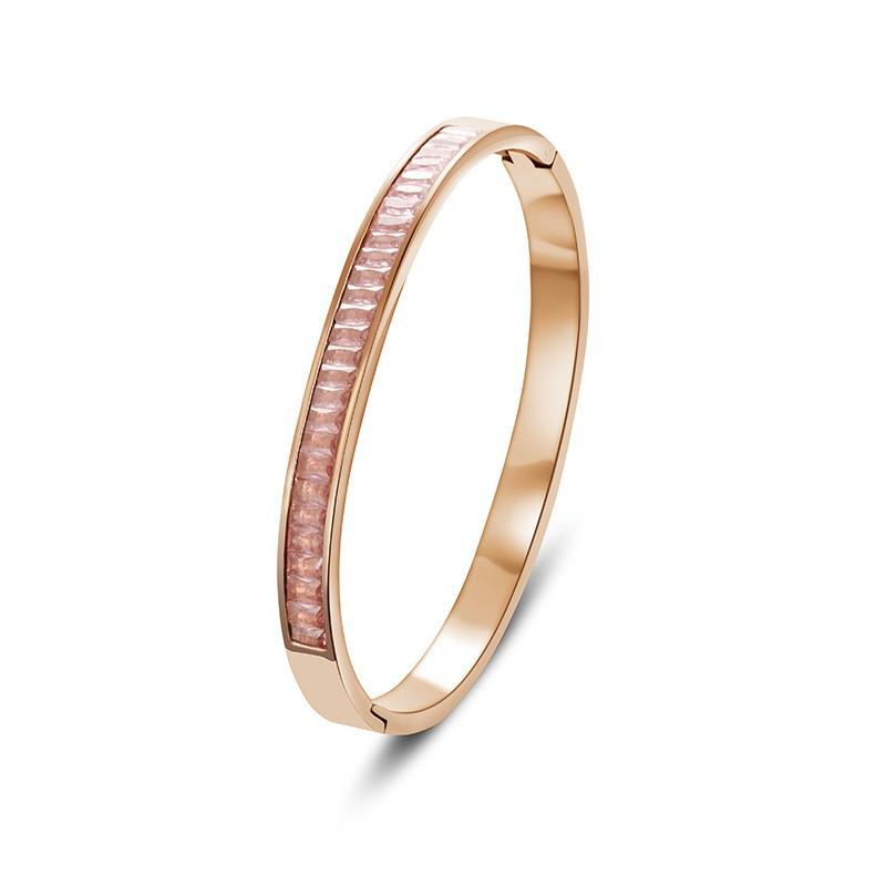 Bracelet Girls Niche Titanium Steel Jewelry Premium Sense Ins Wind Nail Opening Jewelry