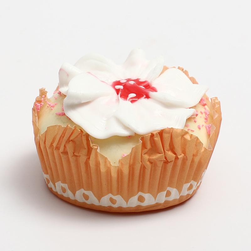 Кекс Клубника Торт Украшение Pu Моделирование Реквизит для торта Раннее образование — фото 5