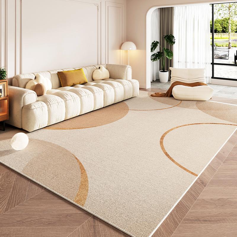 Modern Minimalist Living Room Carpets Light Luxury Sofa Coffee Table Rug Machine Washable Non-slip Carpet Bedroom Bedside Rugs