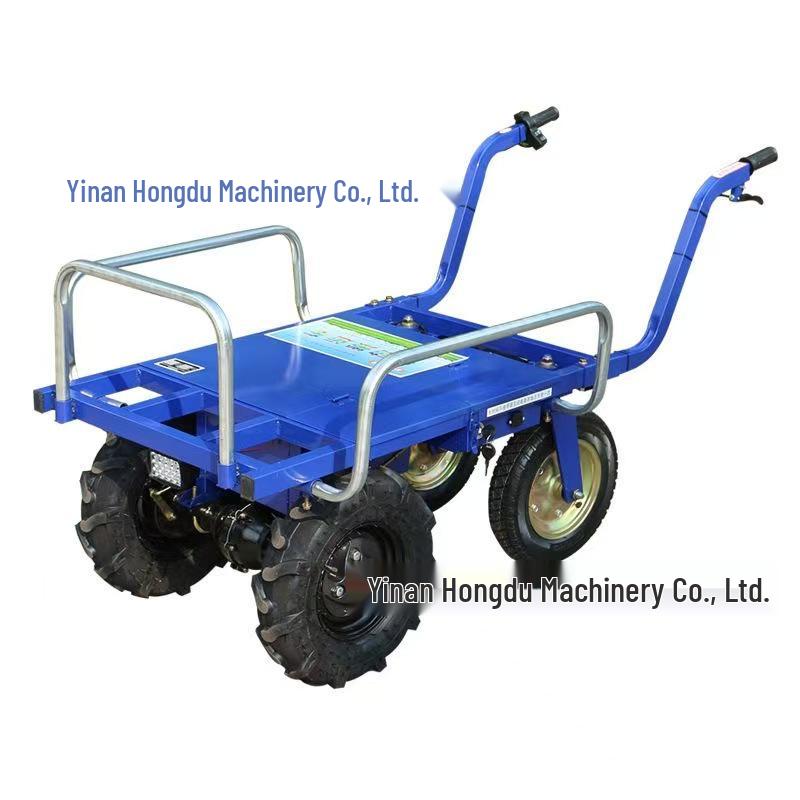 Electric Four-Wheel Chicken Coop Transport Tricycle for Agriculture and Construction