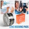 1000pcs High Adhesive Anti Slip PC Hydrophobic Lens Blocking Pad Optical Lens Protect Sticker Lens Edger Accessories