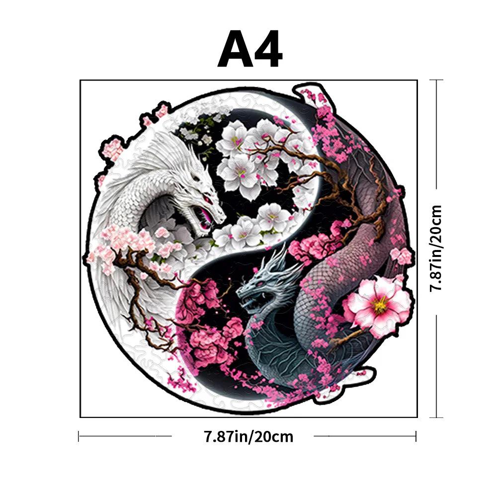 Creative 3D Animal Wooden Jigsaw Puzzle for Kids