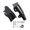 Motorcycle Mid-Frame Air Deflector Heat Shield Cover Black For Harley Touring Road King Electra Street Glide 2001-2008