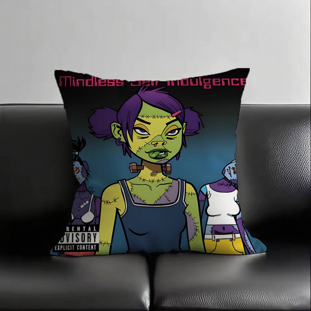 1pc New Pop FRANKENSTEIN GIRLS Pillow Case Square Bedroom Sofa Leisure Comfort Cushion Car Living Room Home Decoration