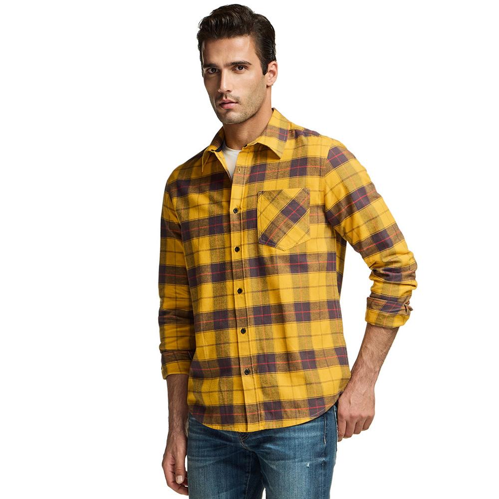 Teseulla Flannel Cotton Check Shirt