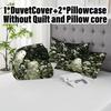 3Pcs Halloween Duvet Cover Set Without Core Quilt Cover With 2 Pillowcasessoft And Machine Washable Bedding Set For Bedroom