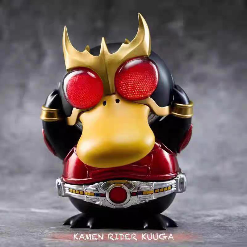 New Keda Duck Handmade Kamen Rider Keda Duck Knight Duck Limited Edition Gk Handmade Trendy Play Model Statue Ornament Gift
