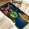 Game A-angry B-Birds Floor Mat Soft Flannel Floor Mat  Suitable for Entryways, Living Rooms, Bedrooms, and Bathrooms