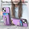 Detachable Wallet Magnetic Leather Case for iPhone 15 Pro Max 16 Plus 14 13 12 11 Xs Max XR 7 8 SE 2022 Bracket Hover Ring Cover