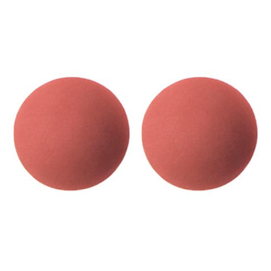 2Pcs 60mm Elastic Solid Color EVA Golf Practice Balls for Outdoor Sports
