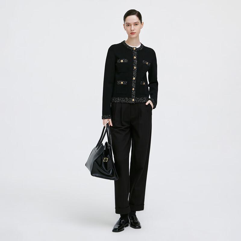 GIOVANNI VALENTINO Women's Little Fragrance Style Knit Cardigan