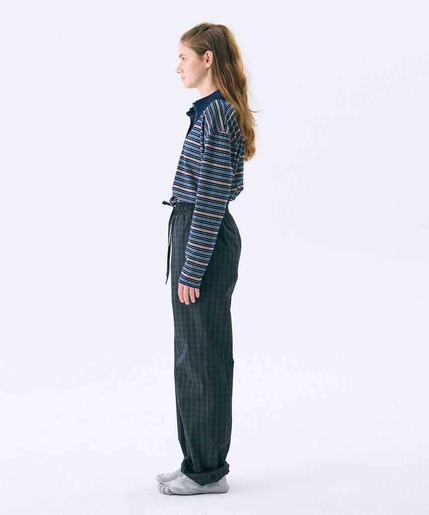 JUNEJUNE SPACE Regular Fit Rugby T_Navy