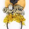 Party Decoration Christmas New Year Headpiece Star/Crown Glitter Hair Hoop  New Year Dress Up