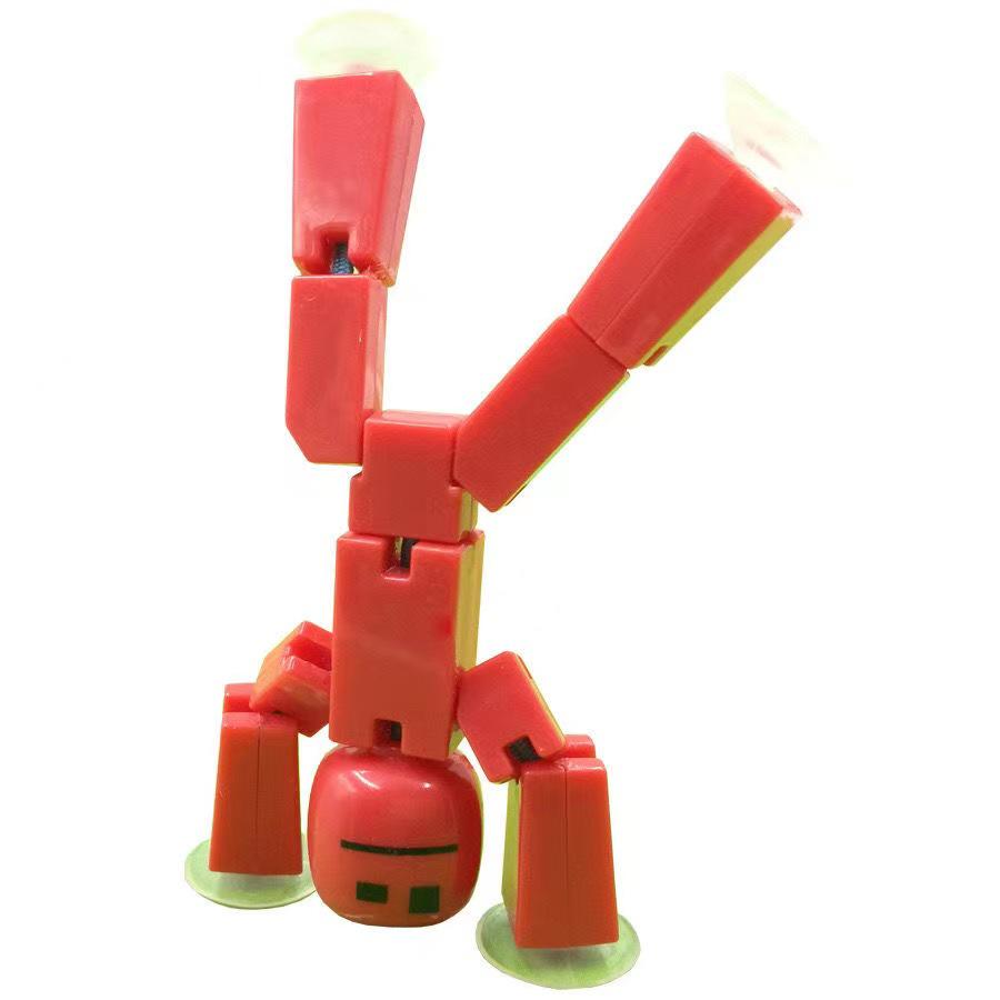Le Toys Twisty Stickman: Creative Changeable Doll with Suction Cup